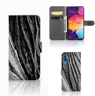 B2Ctelecom Smartphone Hoesje Samsung A50 Book Style Case Boomschors Grijs