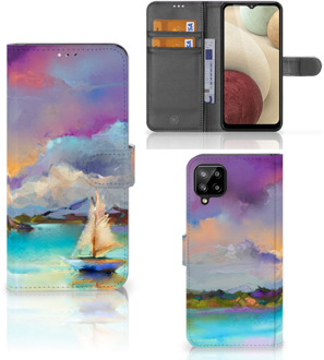 B2Ctelecom Smartphone Hoesje Samsung Galaxy A12 Case ontwerpen Boat