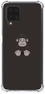 B2Ctelecom Smartphone hoesje Samsung Galaxy A12 Hoesje Bumper met transparante rand Gorilla