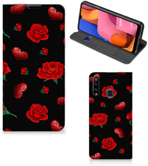 B2Ctelecom Smartphone Hoesje Samsung Galaxy A20s Book Wallet Case Valentijnscadeau