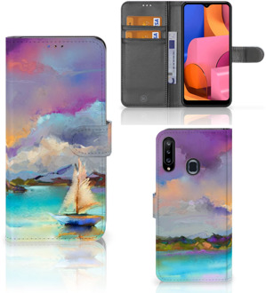 B2Ctelecom Smartphone Hoesje Samsung Galaxy A20s Case ontwerpen Boat