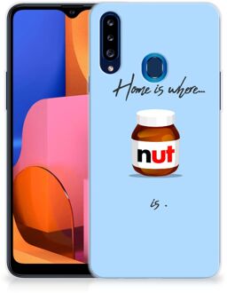 B2Ctelecom Smartphone hoesje Samsung Galaxy A20s Leuk Hoesje Nut Home