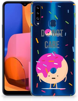 B2Ctelecom Smartphone hoesje Samsung Galaxy A20s Silicone Case Donut