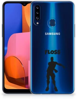 B2Ctelecom Smartphone hoesje Samsung Galaxy A20s Telefoontas Floss Fortnite