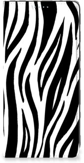 B2Ctelecom Smartphone Hoesje Samsung Galaxy A21s Beschermhoesje Zebra