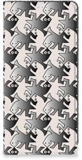 B2Ctelecom Smartphone Hoesje Samsung Galaxy A21s Book Wallet Case Salamander Grey