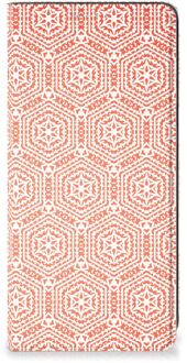 B2Ctelecom Smartphone Hoesje Samsung Galaxy A21s Mobiel Hoesje Pattern Orange