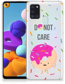 B2Ctelecom Smartphone hoesje Samsung Galaxy A21s Silicone Case Donut