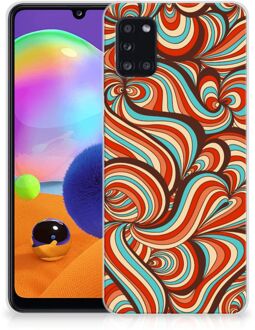 B2Ctelecom Smartphone hoesje Samsung Galaxy A31 Back Case Siliconen Hoesje Retro