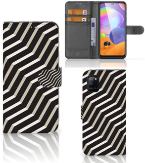 B2Ctelecom Smartphone Hoesje Samsung Galaxy A31 Bookcover met Pasjeshouder Illusion