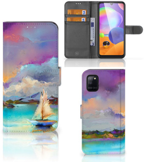 B2Ctelecom Smartphone Hoesje Samsung Galaxy A31 Case ontwerpen Boat