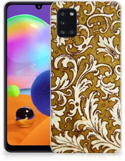 B2Ctelecom Smartphone hoesje Samsung Galaxy A31 Hoesje maken Barok Goud