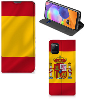 B2Ctelecom Smartphone Hoesje Samsung Galaxy A31 Mobiel Hoesje Spaanse Vlag