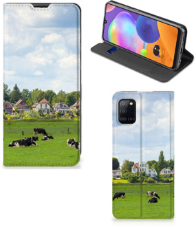 B2Ctelecom Smartphone Hoesje Samsung Galaxy A31 Wallet Book Case Hollandse Koeien