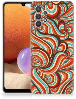 B2Ctelecom Smartphone hoesje Samsung Galaxy A32 4G Back Case Siliconen Hoesje Retro