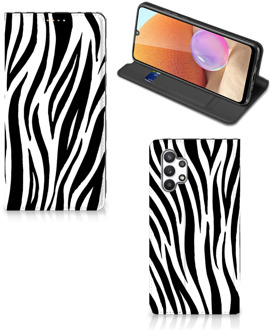 B2Ctelecom Smartphone Hoesje Samsung Galaxy A32 4G Beschermhoesje Zebra