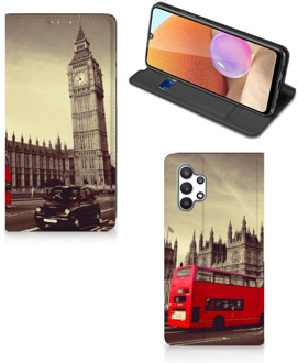 B2Ctelecom Smartphone Hoesje Samsung Galaxy A32 4G Mobiel Bookcase Londen