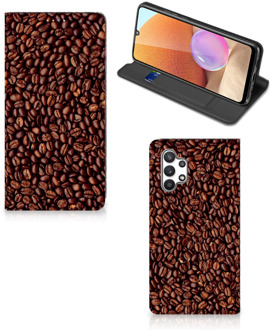 B2Ctelecom Smartphone Hoesje Samsung Galaxy A32 4G Mobiel Case Koffiebonen