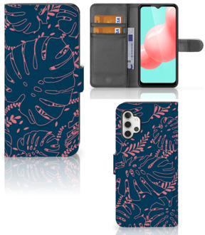 B2Ctelecom Smartphone Hoesje Samsung Galaxy A32 5G Bookcase Palm Leaves