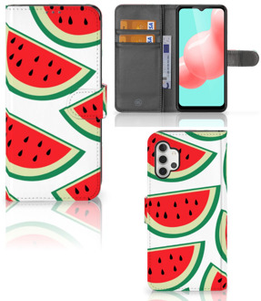 B2Ctelecom Smartphone Hoesje Samsung Galaxy A32 5G Foto Hoesje ontwerpen Originele Cadeaus Watermelons