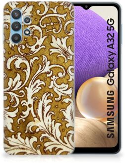 B2Ctelecom Smartphone hoesje Samsung Galaxy A32 5G Hoesje maken Barok Goud