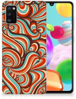 B2Ctelecom Smartphone hoesje Samsung Galaxy A41 Back Case Siliconen Hoesje Retro