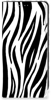 B2Ctelecom Smartphone Hoesje Samsung Galaxy A41 Beschermhoesje Zebra