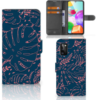 B2Ctelecom Smartphone Hoesje Samsung Galaxy A41 Bookcase Palm Leaves