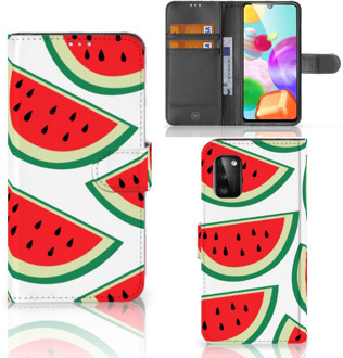 B2Ctelecom Smartphone Hoesje Samsung Galaxy A41 Hoesje ontwerpen Originele Cadeaus Watermelons