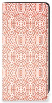 B2Ctelecom Smartphone Hoesje Samsung Galaxy A41 Mobiel Hoesje Pattern Orange