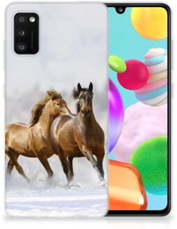 B2Ctelecom Smartphone hoesje Samsung Galaxy A41 TPU Case Paarden