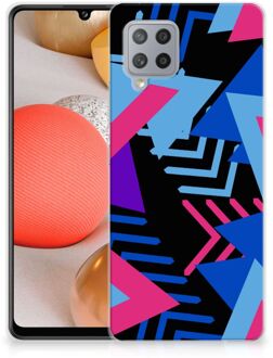 B2Ctelecom Smartphone hoesje Samsung Galaxy A42 TPU Case Funky Triangle