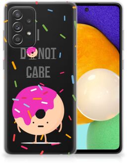 B2Ctelecom Smartphone hoesje Samsung Galaxy A52 (5G/4G) Silicone Case Donut