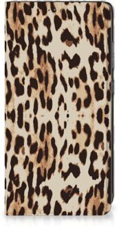 B2Ctelecom Smartphone Hoesje Samsung Galaxy A52 Book Cover Leopard