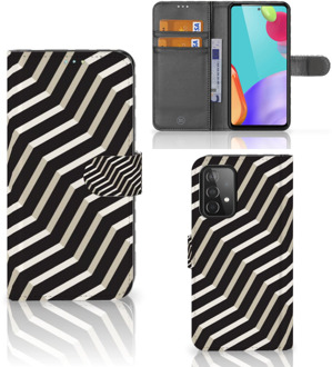 B2Ctelecom Smartphone Hoesje Samsung Galaxy A52 Bookcover met Pasjeshouder Illusion