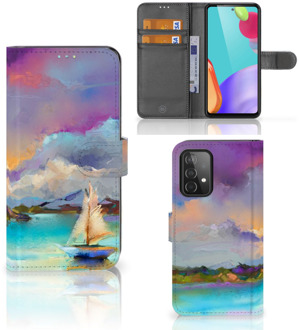 B2Ctelecom Smartphone Hoesje Samsung Galaxy A52 Case ontwerpen Boat