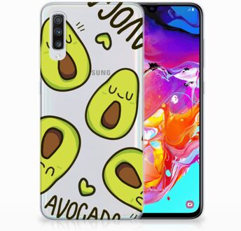 B2Ctelecom Smartphone hoesje Samsung Galaxy A70 Avocado Singing