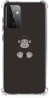 B2Ctelecom Smartphone hoesje Samsung Galaxy A72 4G/5G Hoesje Bumper met transparante rand Gorilla