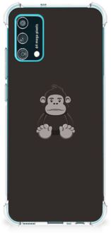 B2Ctelecom Smartphone hoesje Samsung Galaxy M02s | A02s Hoesje Bumper met transparante rand Gorilla