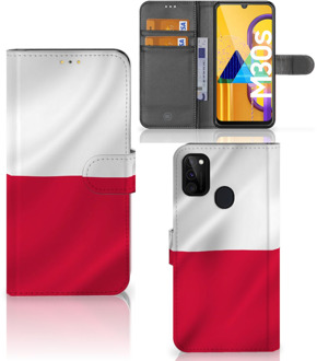 B2Ctelecom Smartphone Hoesje Samsung Galaxy M21 Telefoonhoesje met Naam Polen