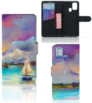 B2Ctelecom Smartphone Hoesje Samsung Galaxy M31 Case ontwerpen Boat