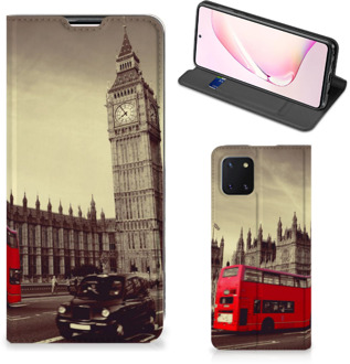 B2Ctelecom Smartphone Hoesje Samsung Galaxy Note 10 Lite Mobiel Bookcase Londen