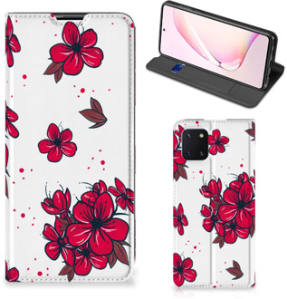 B2Ctelecom Smartphone Hoesje Samsung Galaxy Note 10 Lite Mobiel Cover Blossom Red