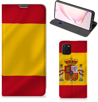 B2Ctelecom Smartphone Hoesje Samsung Galaxy Note 10 Lite Mobiel Hoesje Spaanse Vlag