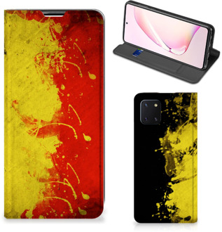 B2Ctelecom Smartphone Hoesje Samsung Galaxy Note 10 Lite Portemonnee hoesje Belgische Vlag