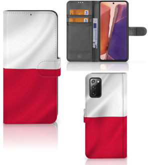 B2Ctelecom Smartphone Hoesje Samsung Galaxy Note 20 Bookcase Polen