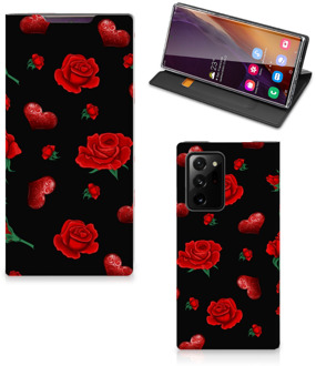 B2Ctelecom Smartphone Hoesje Samsung Galaxy Note 20 Ultra Book Wallet Case Valentijnscadeau