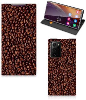 B2Ctelecom Smartphone Hoesje Samsung Galaxy Note 20 Ultra Mobiel Case Koffiebonen