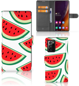 B2Ctelecom Smartphone Hoesje Samsung Galaxy Note20 Ultra Foto Hoesje ontwerpen Originele Cadeaus Watermelons