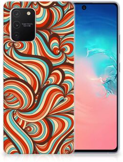 B2Ctelecom Smartphone hoesje Samsung Galaxy S10 Lite Back Case Siliconen Hoesje Retro